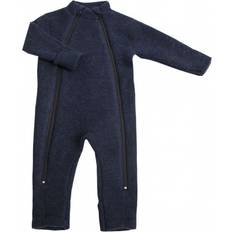 1-3M - Jungen Jumpsuits Joha Wool Jumpsuit - Blue Melange (37969-716-1560)