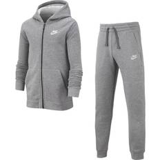 L Chándales Nike Core Tracksuit - Carbon Heather/Dark Grey/Carbon Heather/White (BV3634-091)