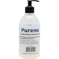 Håndsprit gel 85 Pureno Håndsprit Gel 85% Pumpe 500ml