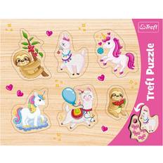 Trefl Knoppuslespil Trefl Frame Shaped Unicorn