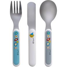 Bamse bestick Rätt Start Teddy Bear Balloon Cutlery 3-Pieces