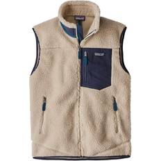 Classic Retro X Fleece Vest - Natural