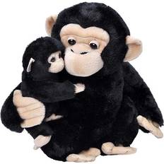 Phthalate Free Soft Toys Wild Republic Chimp Mom & Baby 12"