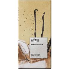 Chocolates Vivani Chocolate Blanco con Vainilla Bourbon Bio 80g 80g