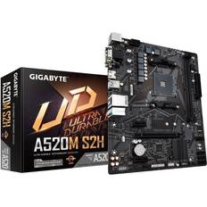 A520 - Micro-ATX - Socket AM4 Moederborden Gigabyte A520M S2H Moederbord