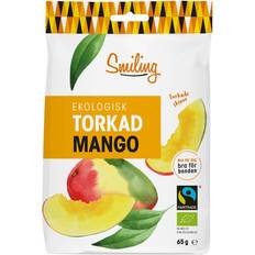 Tørket frukt og bær Smiling Torkad Mango 65g 1pakk