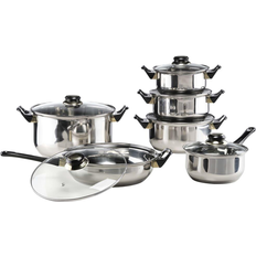 Juegos de utensilios de cocina - Cookware Set with lid 12 Parts