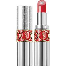 Yves Saint Laurent Glitter Lipsticks Yves Saint Laurent Rouge Volupté Rock‘N Shine Lipstick #5 Rocking Coral