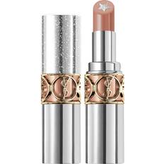 Yves Saint Laurent Glitter Lipsticks Yves Saint Laurent Rouge Volupté Rock‘N Shine Lipstick #1 Nude Solo