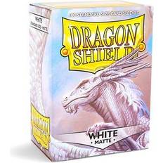 Dragon Shield Matte White 100 Standard Size