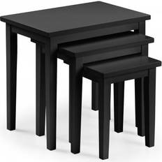 Wood Nesting Tables Julian Bowen Cleo Nesting Table 33x48cm 3pcs