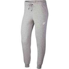 Nike pant women Nike Essential Fleece Pants Women - Dark Grey Heather/Matte Silver/White