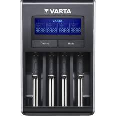 Varta Chargeur dual tech lcd pour batteries li-ion et ni-mh sans piles 100/240v