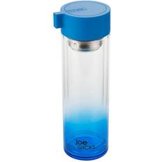 Crystal Glass Water Bottles Hydration Water Bottle 0.35L