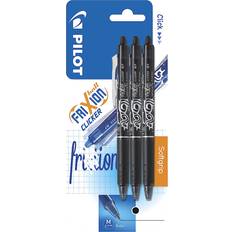 Pilot Frixion Clicker Black Set 0.7mm 3-pack