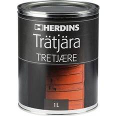 Trätjära Herdins Trätjära Träskydd Brown Black 1L