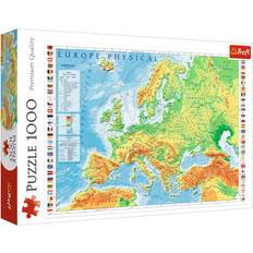 Trefl Physical Map of Europe