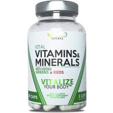 Korngræs Vitaminer & Mineraler Viterna Vitamins & Minerals 90 stk