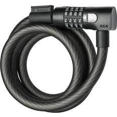 Combinazione Lucchetti per Bicicletta Axa Numbers Kabel lock Resolute 15/180 Black