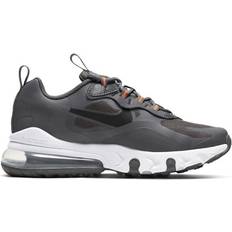 Nike Grey Trainers Children's Shoes Nike Air Max 270 React GS - Iron Grey/Total Orange/White/Black