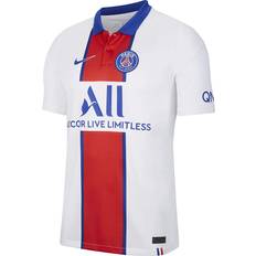 Nike PSG Stad Jsy Aw Blue/White, Male, Vaatteet, T-paita, Jalkapallo, Valkoinen