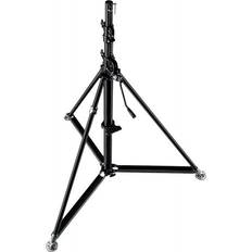 Iluminación y Equipamiento de Estudio Manfrotto SUPER WIND UP BLCK STEEL STAND