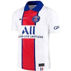 Nike Psg Away Shirt 20/21 Kids White, Unisex, Ropa, Camiseta de manga corta, Blanco