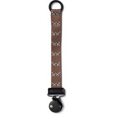 Elodie Details Baby Care Elodie Details Pacifier Clip White Tiger