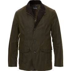 Barbour Lutz Wax Jacket - Olive