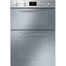 Smeg Dual Ovens Smeg DOSF400S Grey, Silver