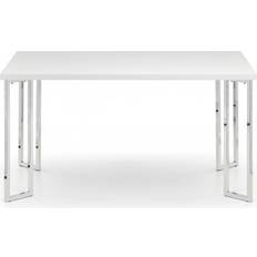 Chrome Dining Tables Julian Bowen Manhattan Dining Table 90x150cm