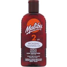 UV-suoja Itseruskettavat Malibu Bronzing Tanning Oil SPF2