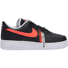 Nike Air Force 1 Low Worldwide Pack - Black Crimson - Men's