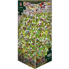 Heye Puslespil Heye Mordillo Crazy World Cup 4000 Pieces