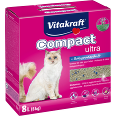 Vitakraft Katte - Kattegrus Kæledyr Vitakraft Compact Ultra Plus 8L