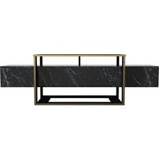 Guld TV-borde Kalayia TV-bord 160x50cm