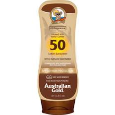 Australian Gold Sunscreen Lotion with Bronzers SPF50 8fl oz