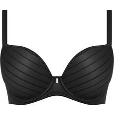 Freya Cameo Moulded Plunge Bra - Black