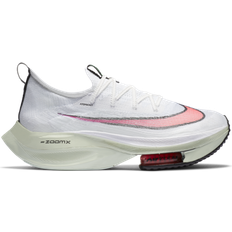 Men - Nike Alphafly Shoes Nike Air Zoom Alphafly NEXT% M - White/Jade Aura/Flash Crimson