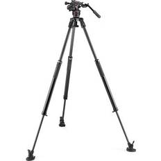 Nitrotech Manfrotto Nitrotech 612 con Treppiede 635 Fast Tubo Singolo Carbonio