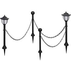 Alimentato a batteria Lampade da Terra Be Basic Fence Luci a Terra 70cm