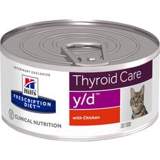 Hill's Animaux de compagnie Hill's Prescription Diet y/d Feline Thyroid Care With Chicken 0.2kg