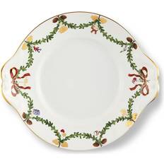 Royal Copenhagen Star Fluted Christmas Dinner Plate 10.75"