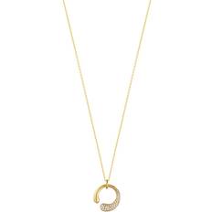 Georg jensen mercy halskæde Georg Jensen Mercy Necklace - Gold/Diamond