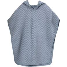 Filibabba Zigzag Poncho Powder Blue