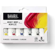 Paint Liquitex Heavy Body Acrylic Set 6x22ml Vibrants