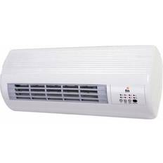 Télécommande - Ventilateur Chauffant Ventilateurs Muraux Grupofm Radiateur Céramique Soufflant Mural TS2001 2000W Blanc