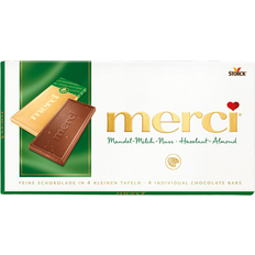 Merci chocolate Merci Tablets Hasselnød-Mandel 100g