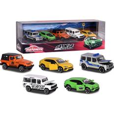 Polices Cars Majorette SUV 5 Pieces Giftpack