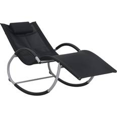 Gris Sillones Mecedora de Exterior vidaXL 47788